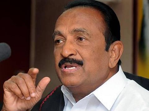 புதுச்சேரியில் திமுக வலுப்பெற முனைப்புடன் பாடுபட்டவர்: ஜானகிராமன் மறைவுக்கு வைகோ இரங்கல்