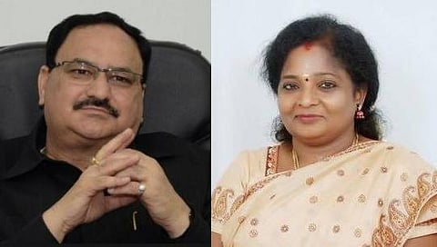 செயல் தலைவராக நட்டா நியமனம்: உலகின் மிகப்பெரிய கட்சியான பாஜக வளர்ச்சிக்கு உறுதுணையாக இருக்கும்- தமிழிசை வரவேற்பு