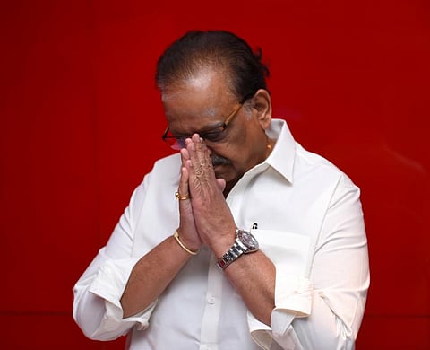 தங்கத்தை விட தண்ணீரின் மதிப்பு பெரியது; சேமியுங்கள்: எஸ்.பி.பி வேண்டுகோள்