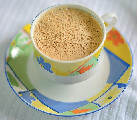 கலக்கலான காஷ்மீர் உணவு: காஷ்மீரி தேநீர்