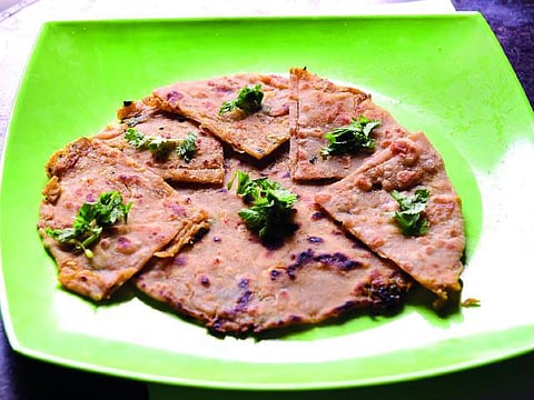 தலைவாழை: சுவையான சுரைக்காய் பராத்தா