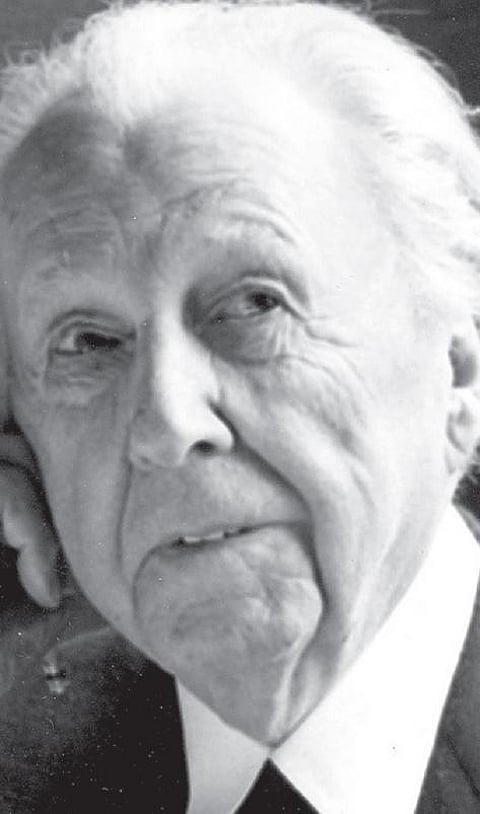 வெற்றி மொழி: பிராங்க் லாய்டு ரைட்