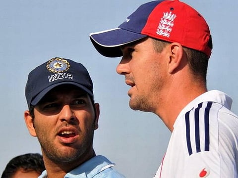 முதலில் அரையிறுதிக்குத் தேர்வாகுங்கள்: பீட்டர்சனுக்கு யுவராஜ் அளித்த பதிலடி