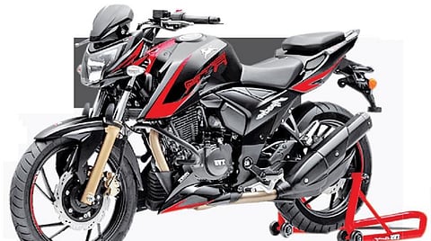 எத்தனாலில் ஓடும் டிவிஎஸ் அபாச்சி