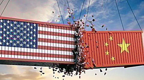 சீனாவை நெருக்கும் வர்த்தகப் போர்