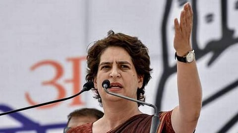 பிரியங்கா காந்தி : கோப்புப்படம்