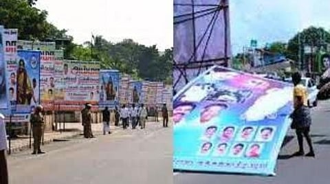 சட்டவிரோத பேனர்கள் தொடர்பாக உயர் நீதிமன்ற நீதிபதிகள் எச்சரிக்கை