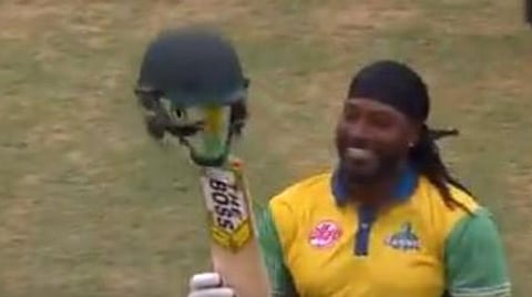 54 பந்துகளில் 122 ரன்கள் விளாசிய கிறிஸ் கெய்ல்: டி20-யில் 2வது அதிகபட்ச ஸ்கோர் சாதனை; வைரலான வீடியோ