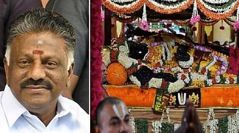 ஓ.பன்னீர்செல்வம்ப்-அத்திவரதர்: கோப்புப்படம்