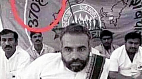 ராம் மாதவ் வெளியி்ட்டுள்ள ட்விட்டர் பதிவில் இடம்பெற்றுள்ள பிரதமர் மோடியின் பழைய படம்.