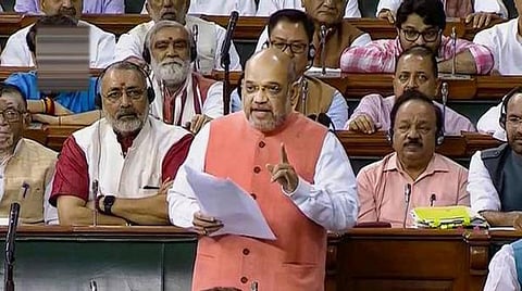 குழந்தைத் திருமணத்தை தடுக்காத சட்டப்பிரிவு நாட்டுக்கு நல்லதாக எப்படி இருக்க முடியும்? - சட்டப்பிரிவு 370 ரத்து பற்றிய விமர்சனங்களுக்கு அமித் ஷா பதிலடி