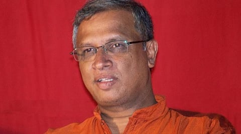 இலங்கை நாடாளுமன்ற உறுப்பினர் எம்.ஏ.சுமந்திரன்.