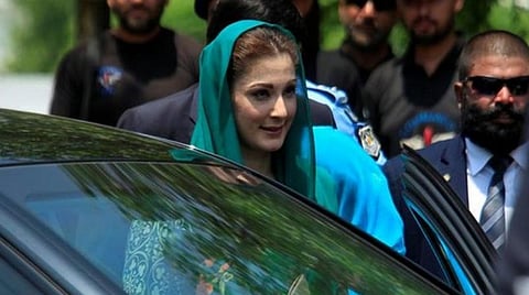 முன்னாள் பிரதமர் நவாஸ் ஷெரீப்பின் மகள் மரியம் நவாஸ்: கோப்புப்படம்