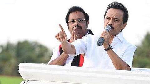 கதிர் ஆனந்துக்காக பிரச்சாரத்தில் ஈடுபட்ட திமுக தலைவர் ஸ்டாலின்: கோப்புப்படம்