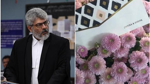 அஜித்துக்கு வாழ்த்து தெரிவித்த சூர்யா - ஜோதிகா