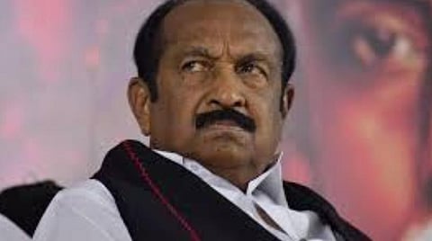 வைகோ: கோப்புப்படம்