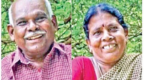 கொள்ளையரை விரட்டிய தம்பதிக்கு குவியும் பாராட்டுகள்