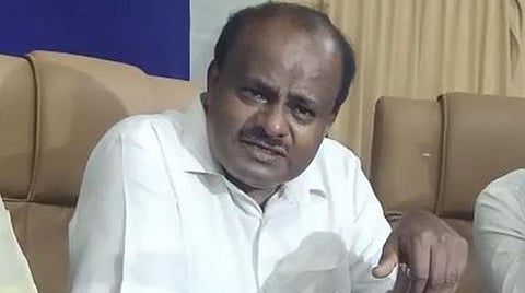 கர்நாடக முன்னாள் முதல்வர் ஹெச்.டி. குமாரசாமி : படம் ஏஎன்ஐ