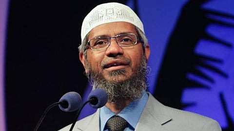 இஸ்லாமிய மதப்பிரச்சாரகர் ஜாகீர் நாயக் :கோப்புப்படம்