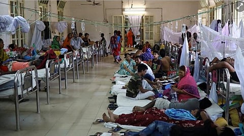 வங்க தேச பத்திரிகையான தி டெய்லி ஸ்டார் வெளியிட்டுள்ள படம்.