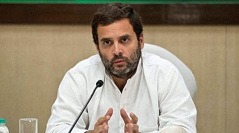 காங்கிரஸ் தலைவர் ராகுல் காந்தி : கோப்புப்படம்