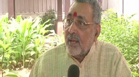 எனது வேலையில் கவனமாக இருக்கிறேன்; விமர்சனங்களைப் பற்றி கவலையில்லை: அமைச்சர் கிரிராஜ் சிங்