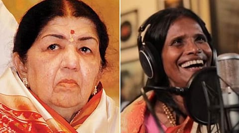 ’ரயில் பாடகி’ ரானு மொண்டால் குறித்து லதா மங்கேஷ்கர் கருத்து: நெட்டிசன்கள் விமர்சனம்