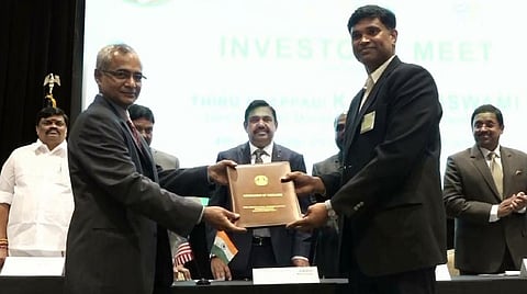 முதல்வர் பழனிசாமி தலைமையில் புரிந்துணர்வு ஒப்பந்தம்