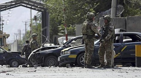 ஆப்கனில் அமெரிக்க தூதரகம் அருகே பயங்கர குண்டு வெடிப்பு: 3 பேர் பலி; காயம் 30