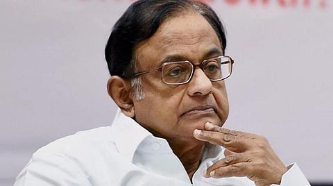 காங்கிரஸ் மூத்த தலைவர் ப.சிதம்பரம்: கோப்புப்படம்