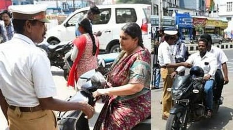 மோட்டார் வாகன சட்டம்: சிறப்பு உதவி ஆய்வாளர் அந்தஸ்து அதிகாரிகளுக்கு அபராதம் விதிக்கும் அதிகாரம்: அரசாணை வெளியீடு