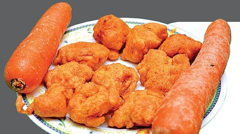 கலக்கலான கேரட் மேளா: பஜ்ஜி