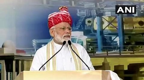 ‘‘ஊழல் செய்தவர்கள் இருக்க வேண்டிய இடத்தில் இருக்கிறார்கள்’’ - பிரதமர் மோடி கடும் தாக்கு