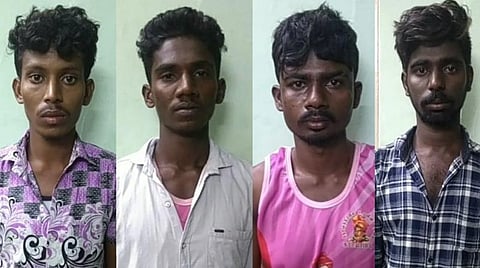 வெட்டுவோம், குத்துவோம் போலீஸாரை மிரட்டி டிக்டாக் வீடியோ : 4 பேர் கைது 2 பேருக்கு வலை