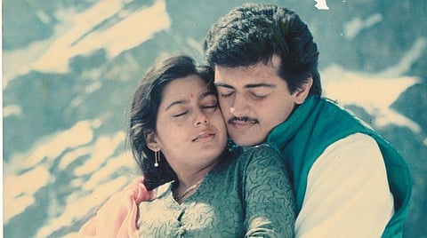 ’ஆசை’ அஜித், சுவலட்சுமி (படம் உதவி: ஞானம்)