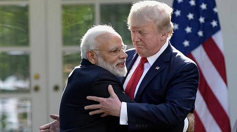 பிரதமர் மோடி அதிபர் ட்ரம்ப்: கோப்புப்படம்