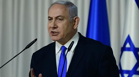 இஸ்ரேல் பிரதமர் பெஞ்சமின் நெதன்யாகு : கோப்புப்படம்