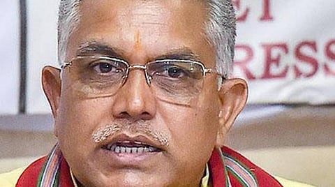 பாஜக தலைவர் திலிப் கோஷ். | கோப்புப் படம்.