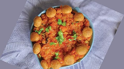 தலைவாழை: தக்காளி சாட்