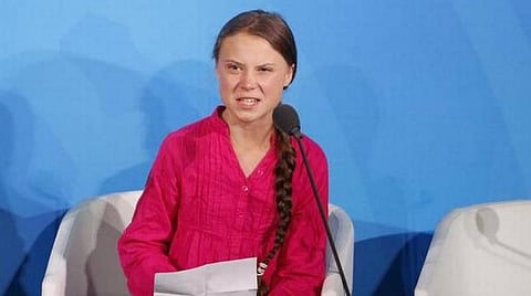 நாம் பேரழிவின் தொடத்தில் இருக்கிறோம்; நீங்கள் பணம் குறித்துப் பேசுகிறீர்கள் - உலகத் தலைவர்களுக்கு கிரெட்டா துன்பெர்க் கேள்வி