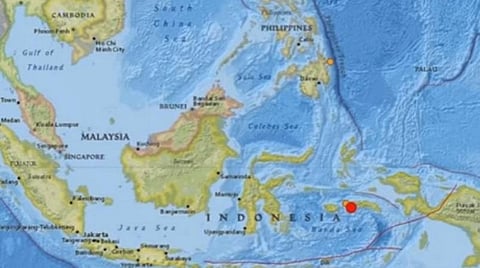 இந்தோனேசியாவில் நிலநடுக்கம்: 6.5 ரிக்டர் அளவில் பதிவு
