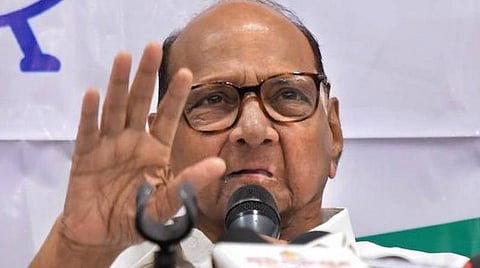 தேசியவாத காங்கிரஸ் தலைவர் சரத்பவார் : கோப்புப்படம்