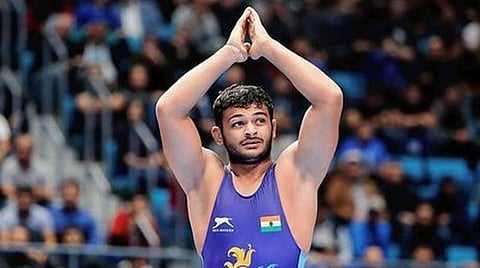 மல்யுத்த தரவரிசை பட்டியலில் முதலிடத்தை பிடித்தார் தீபக் புனியா