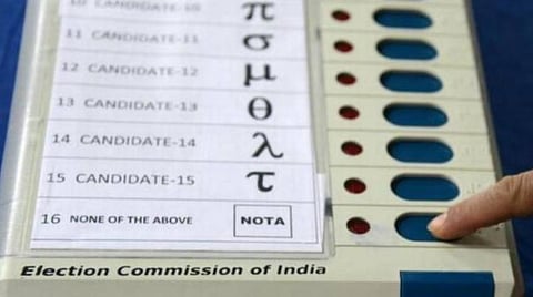 ஹரியாணாவில் நோட்டாவுக்கு குறைந்து வரும் செல்வாக்கு