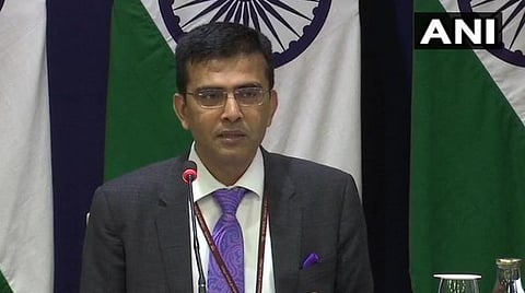 வெளியுறவுத்துறை செய்தித்தொடர்பாளர் ராவேஷ் குமார் : படம் ஏஎன்ஐ