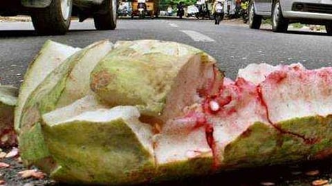 ஆயுத பூஜை; சாலைகளில் பூசணி உடைத்து விபத்து ஏற்பட்டால் நடவடிக்கை: போக்குவரத்து போலீஸ் அறிவுறுத்தல்