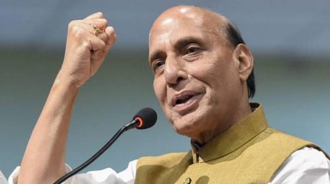 மத்திய பாதுகாப்புத்துறைஅமைச்சர் ராஜ்நாத் சிங் : கோப்புப்படம்