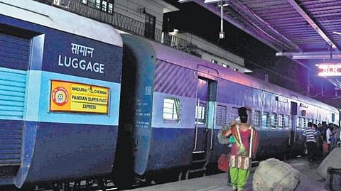 எழும்பூரில் பராமரிப்பு பணி நடைபெறுவதால் நெல்லை, பொதிகை விரைவு ரயில்கள் அக்.9 முதல் தாம்பரத்தில் இருந்து இயக்கம்