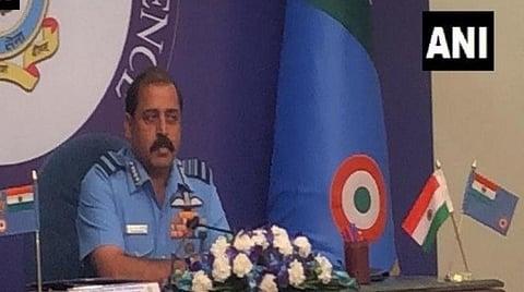 விமானப்படைத் தளபதி ஆர்கேஎஸ். பதூரியா : படம் ஏஎன்ஐ