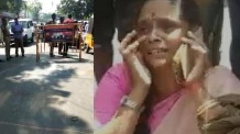 அண்ணா சாலையில் பெண் வழக்கறிஞர் மீது தாக்கு; நாட்டு வெடிகுண்டு வீச்சு: பழிக்குப் பழி தீர்க்க கொலை முயற்சி